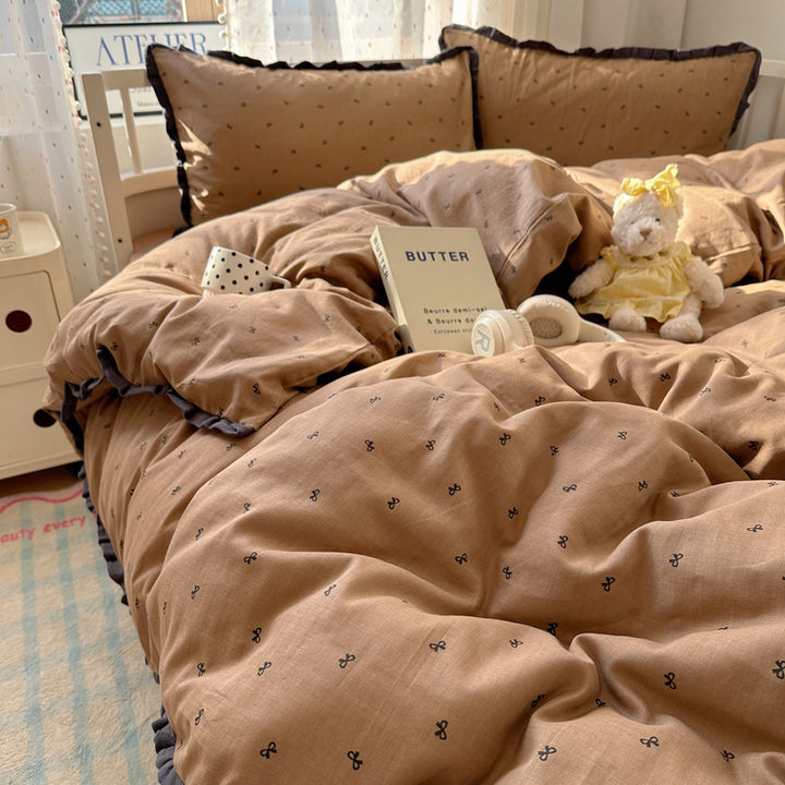 Elegant Printed Duvet Cover Set