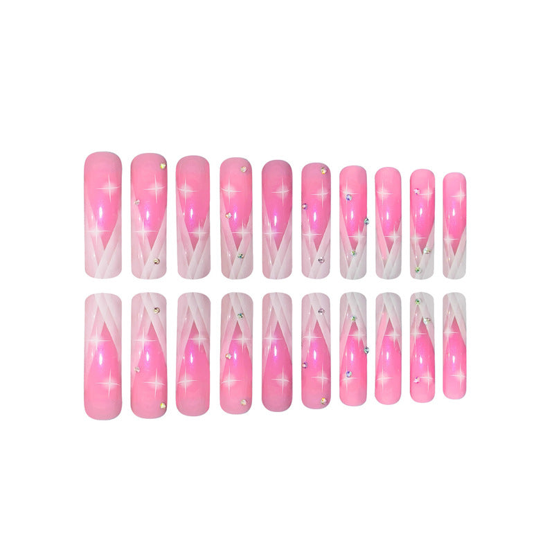 Elegant 3D Gradient Nail Art Stornfield