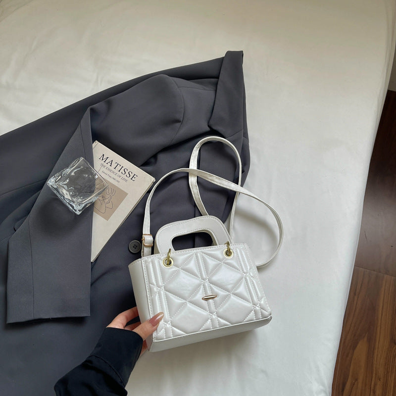 Quilted Mini Handbag with Dual Carry Options