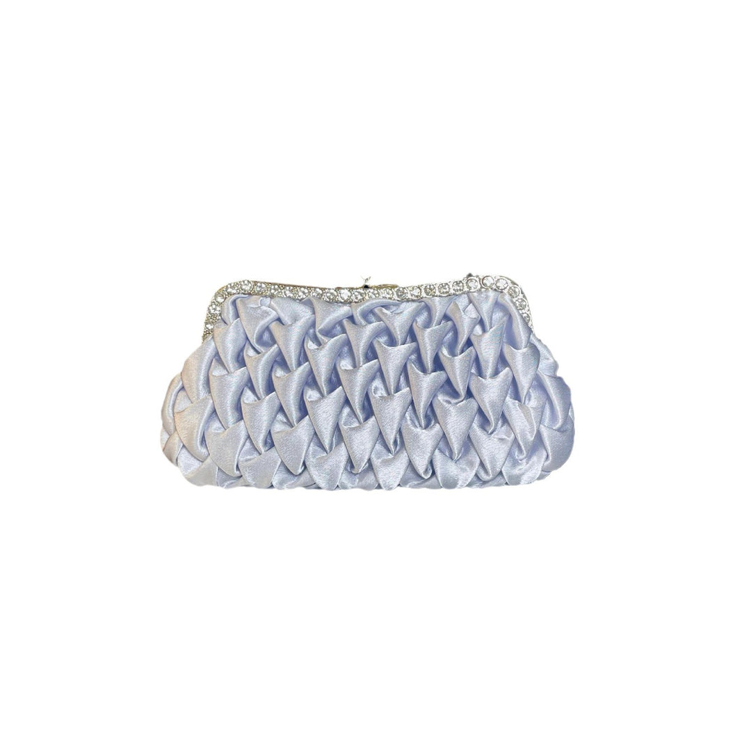 Ruffled Evening Handbag