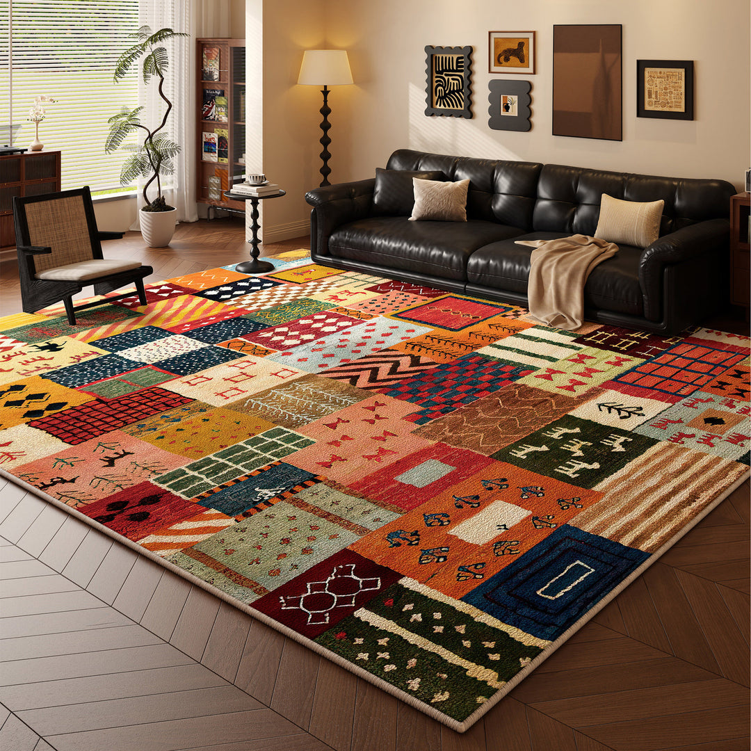 Multi-Pattern Decorative Area Rug Stornfield