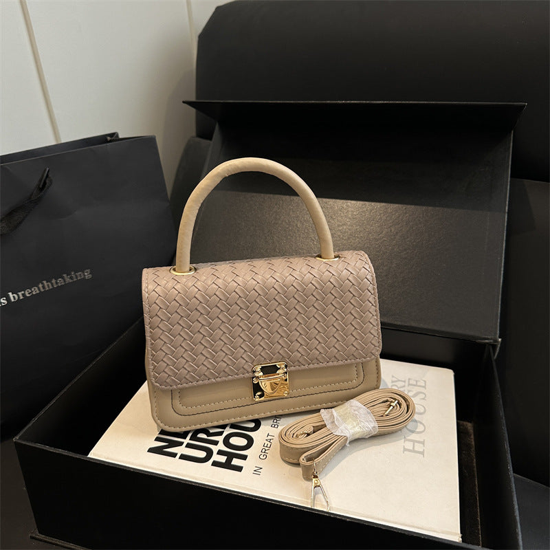 Woven Handheld Satchel