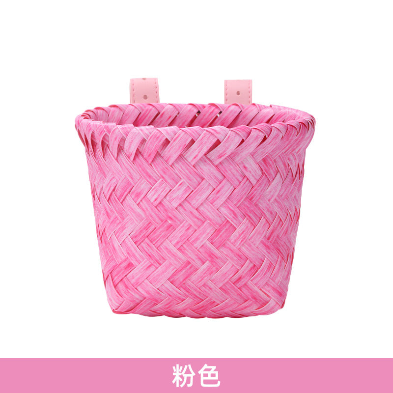 Women's Woven Storage Basket with Handles Stornfield