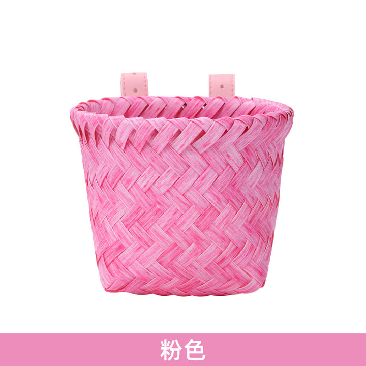 Women's Woven Storage Basket with Handles Stornfield