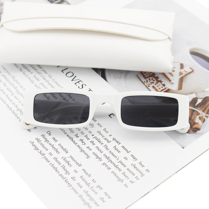 Women's fashion rectangular sunglasses with textured frame Stornfield