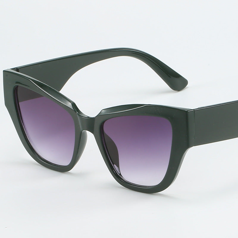 Women's Cat Eye Sunglasses with extravagant Leopard Print Stornfield