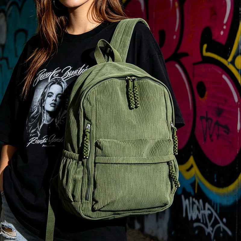 Corduroy Chic Backpack Stornfield