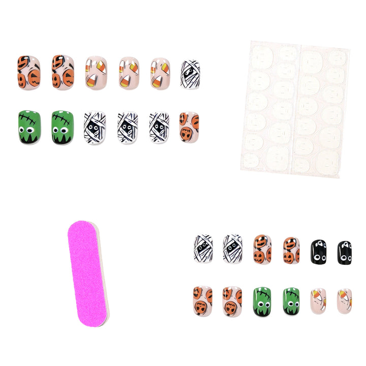 Festive Halloween Nail Art Enhancements Stornfield 1789915198
