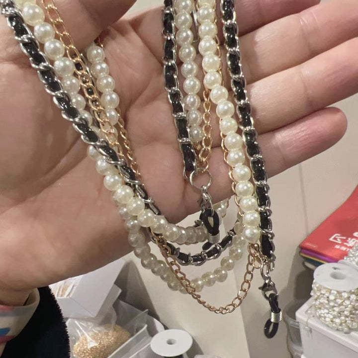 Elegant Multi-Strand Beaded Eyewear Chain Stornfield