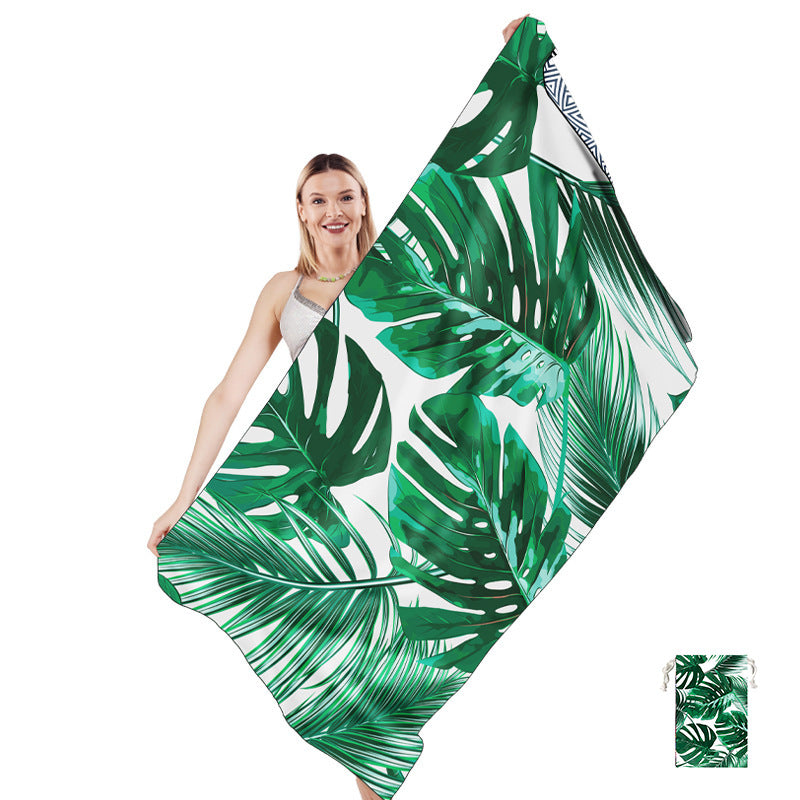 Multifunctional beach towel in creative mandala design Stornfield