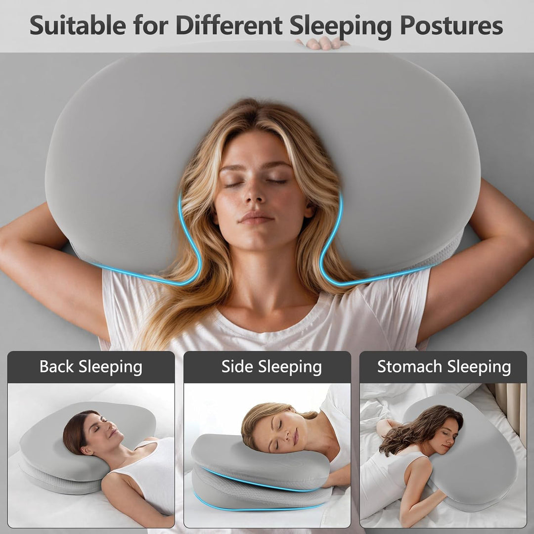 Ergonomic and Adjustable Neck Pillow Stornfield