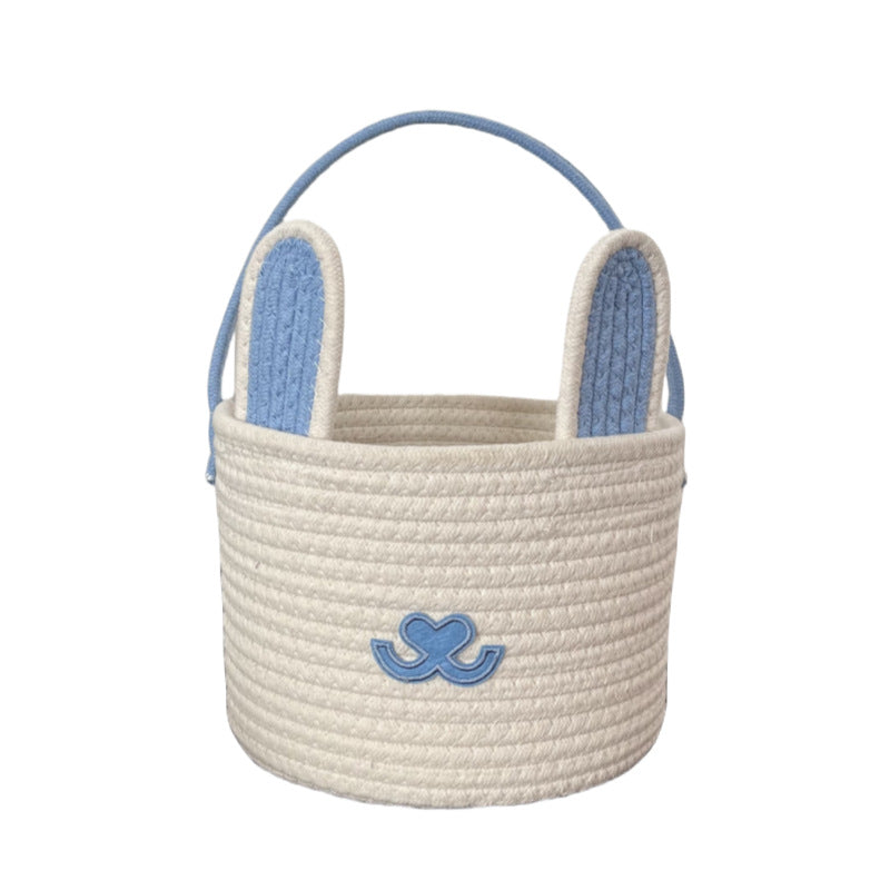 Ladies decorative storage basket with bunny ear design Stornfield