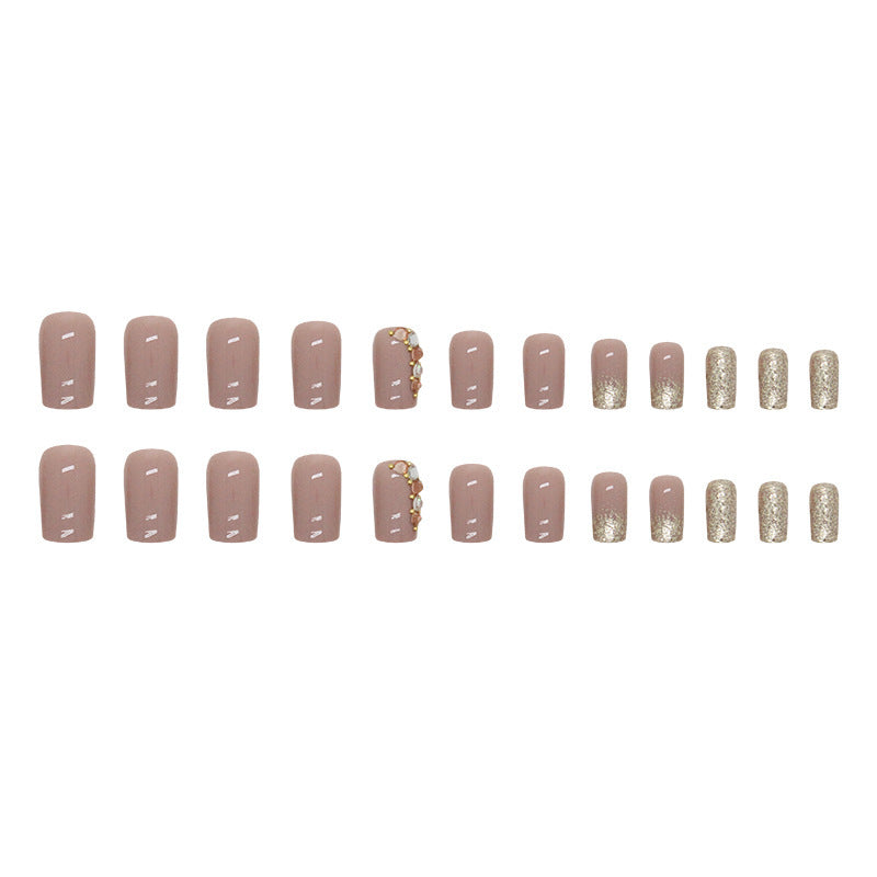 Glamorous Glitter and Crystal Nail Art Tips Stornfield