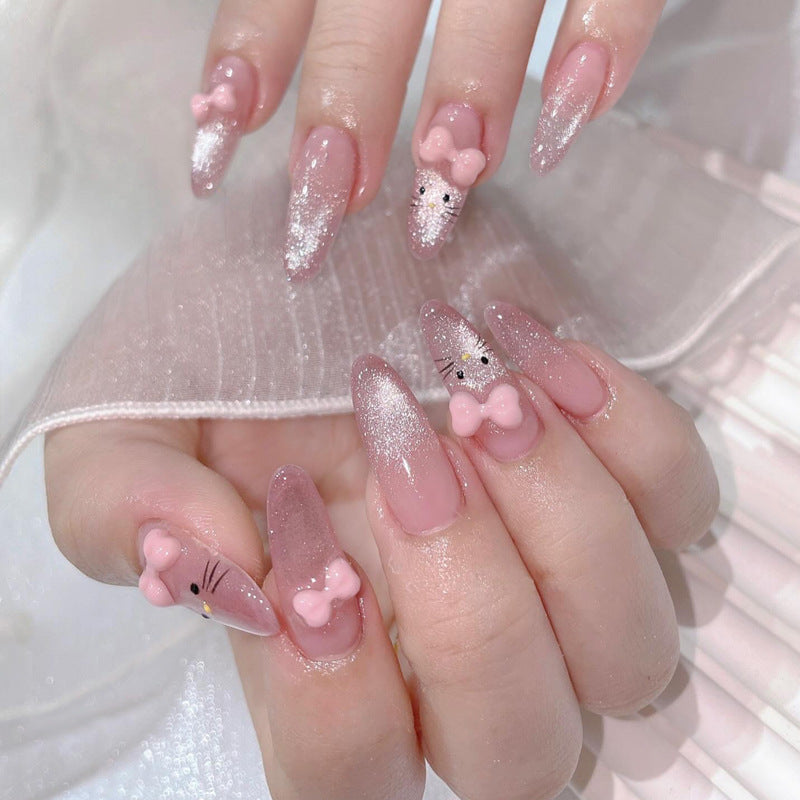 Decorative Glittery Press-On Nail Tips Stornfield