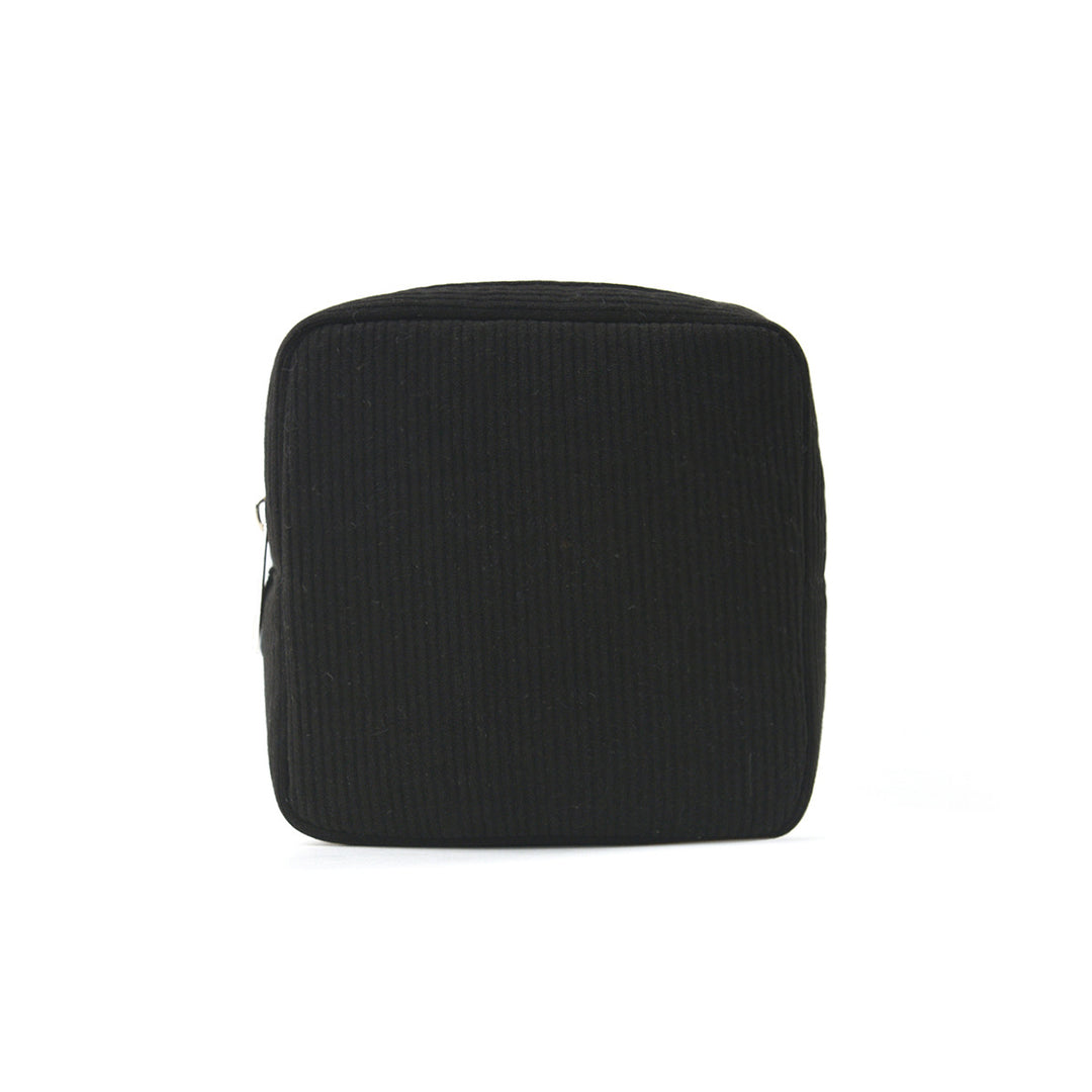 Cosmetic storage bag with structured surface Stornfield