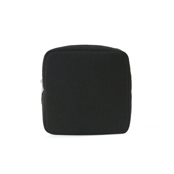 Cosmetic storage bag with structured surface Stornfield