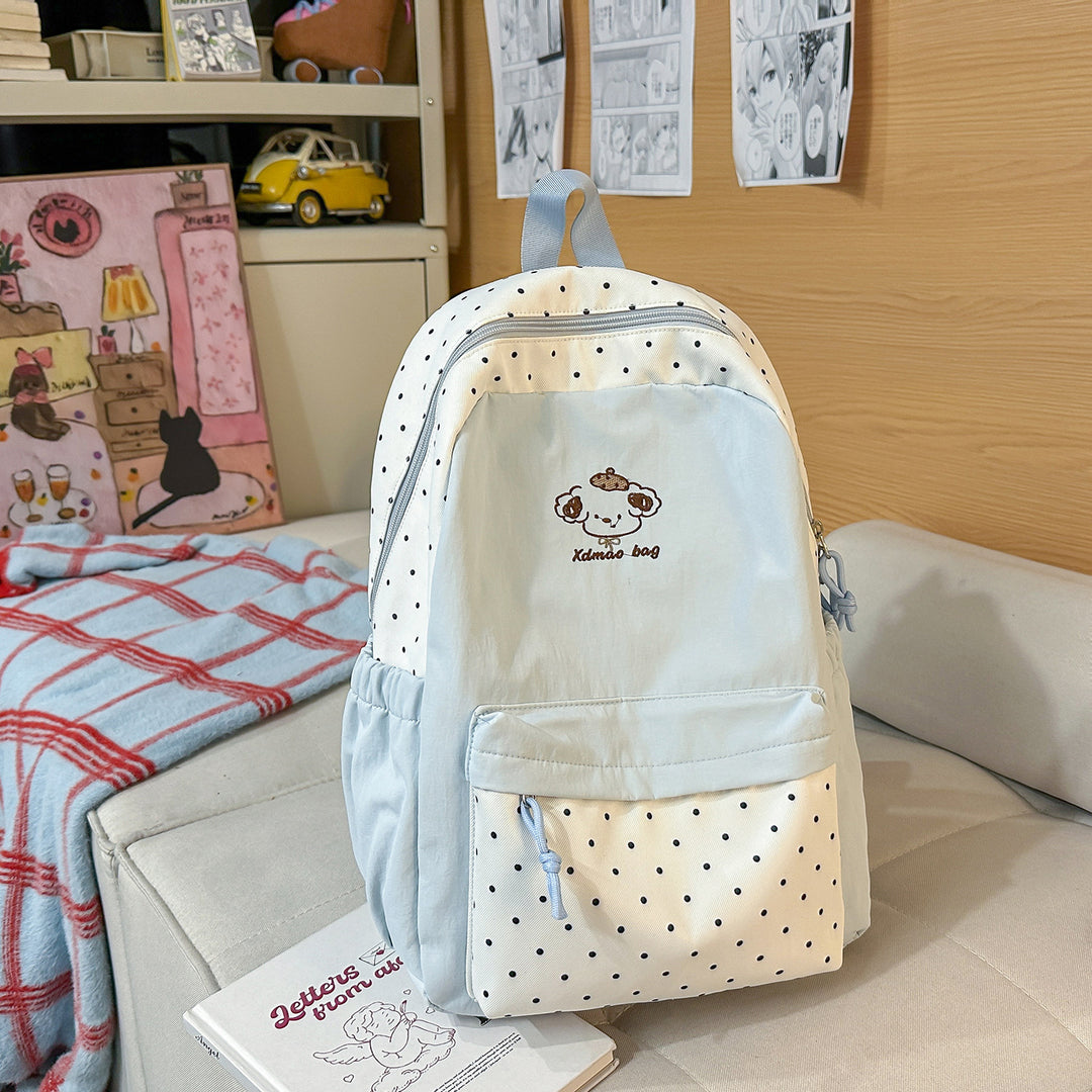 Versatile Polka Dot Backpack Stornfield