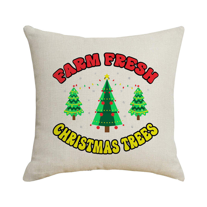 Festive Holiday Quote Throw Pillow