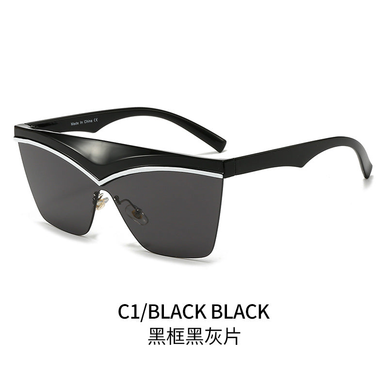 Ladies Designer Sunglasses with Asymmetrical Frame and High-Tech Lenses Stornfield