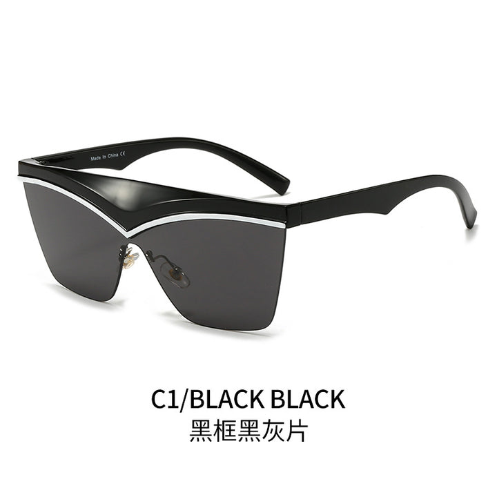 Ladies Designer Sunglasses with Asymmetrical Frame and High-Tech Lenses Stornfield