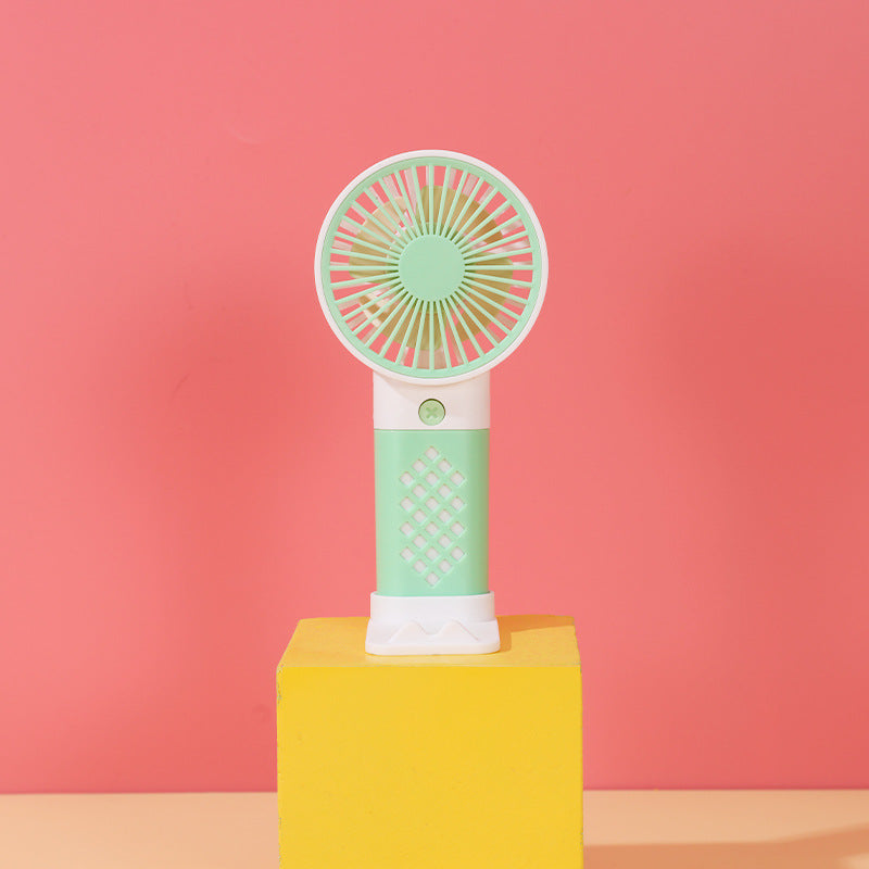 Women Portable Hand Fan with Ergonomic Handle and Adjustable Tilt Angle Stornfield