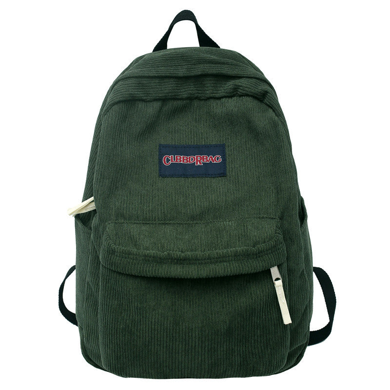 Corduroy Utility School Backpack Stornfield
