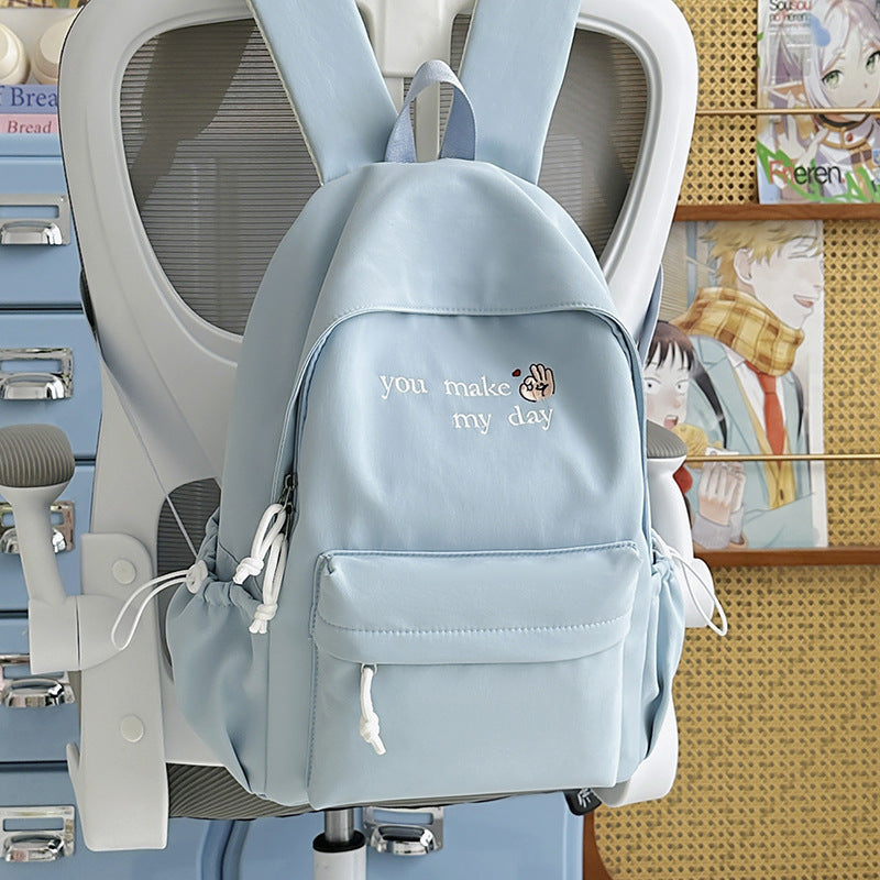 Casual Embroidered Mini Backpack Stornfield