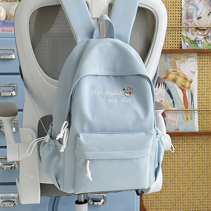 Casual Embroidered Mini Backpack Stornfield