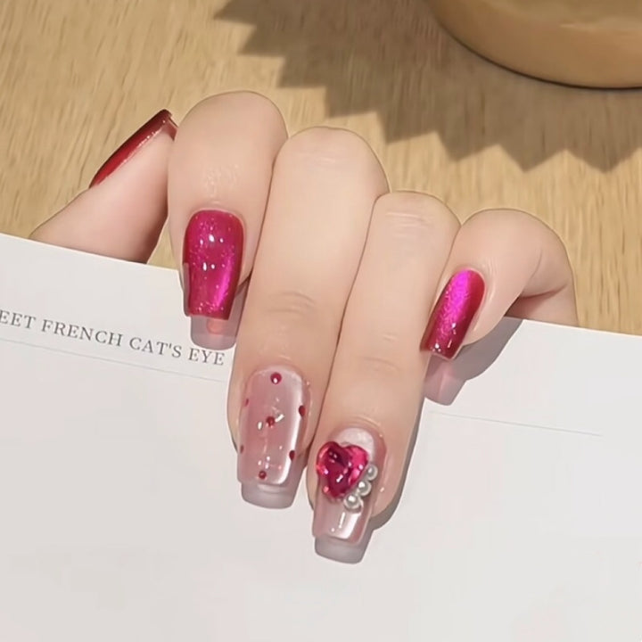 Stylish Decorative Press-On Nail Set