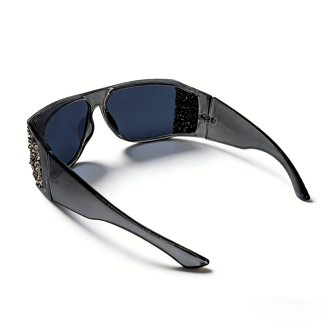 Women's Sporty Sunglasses with Sparkling Appliqués Stornfield