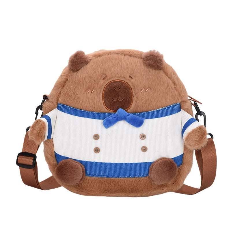 Cozy plush handbag in animal design Stornfield