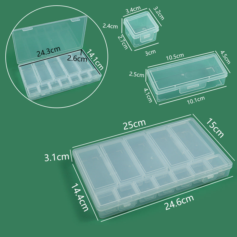Multi-Compartment Transparent Storage Organizer Stornfield