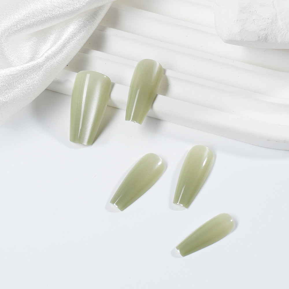 Long-Lasting Glossy Press-On Nail Set Stornfield