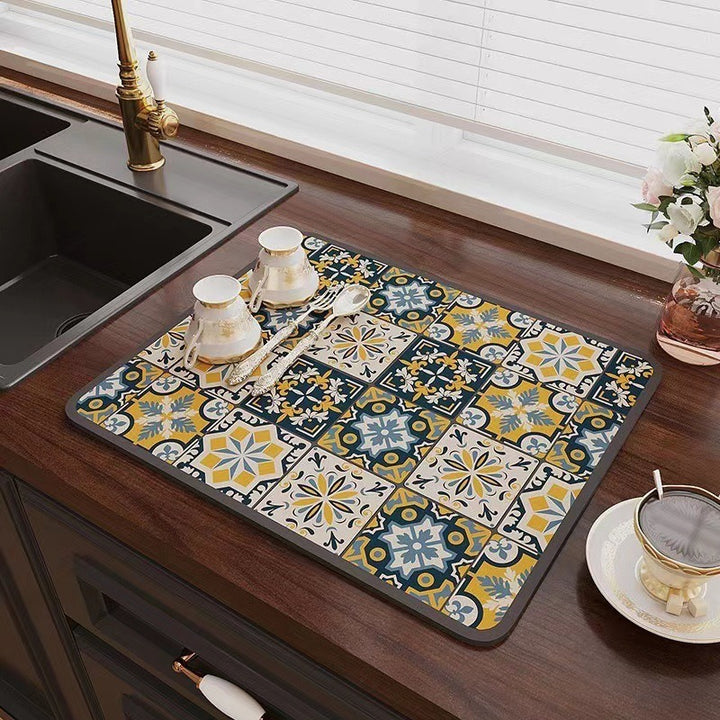 Decorative Kitchen Counter Mat