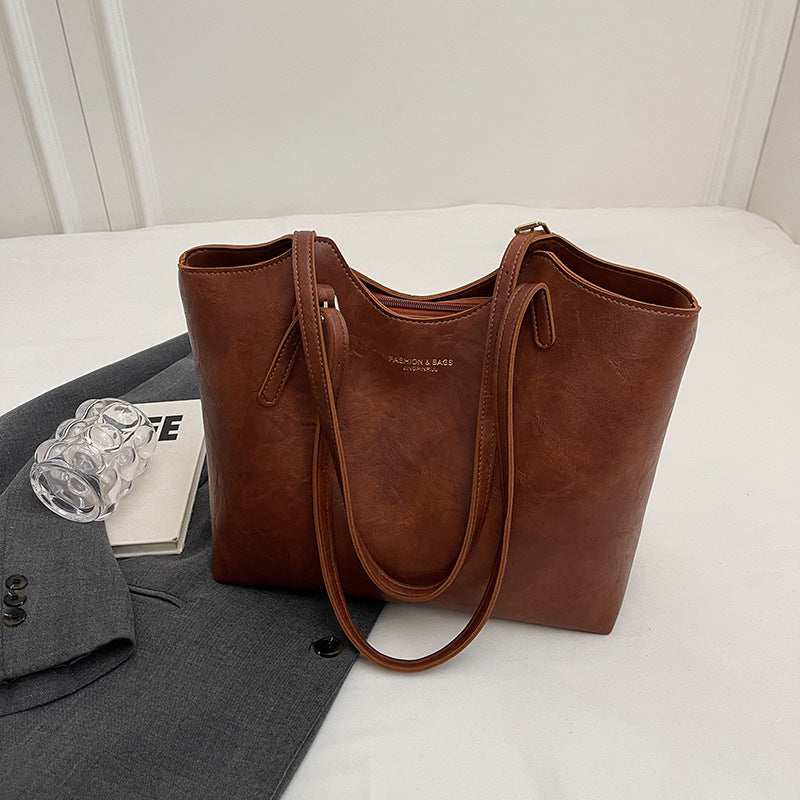 Premium Faux Leather Tote Stornfield