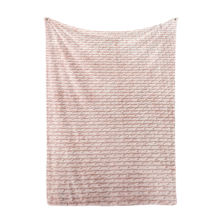 Ladies Cozy Microfiber Quick Change Blanket in Modern Checkered Pattern Stornfield