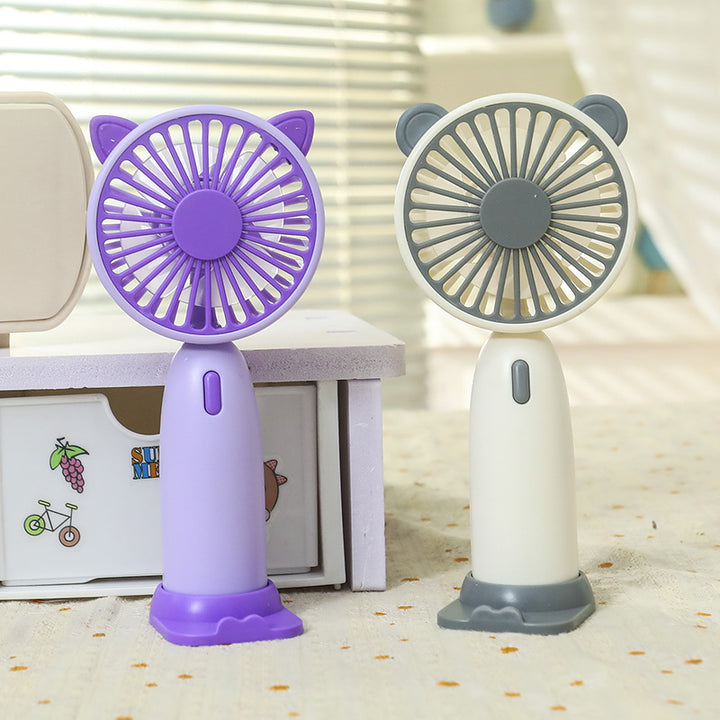 Ladies portable mini handheld fan with cat ears Stornfield