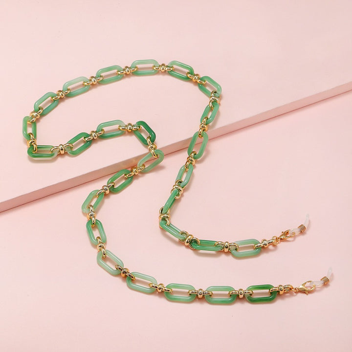 Fashionable sunglasses with chain pendant Stornfield