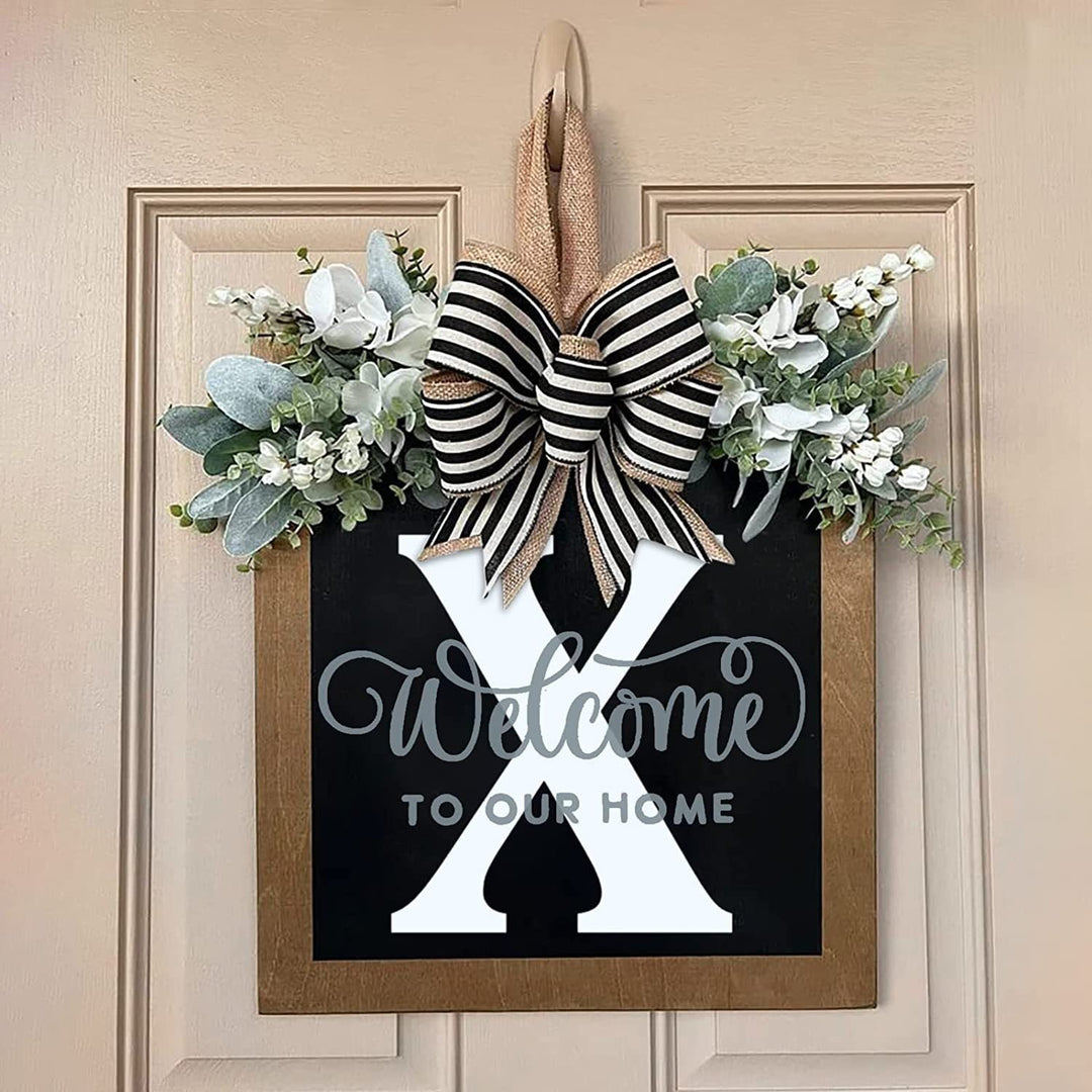 Customizable Welcome Door Sign