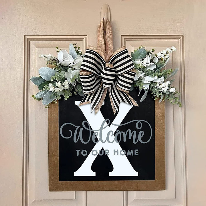 Customizable Welcome Door Sign