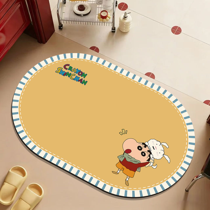 Cartoon Character Bathroom Mat