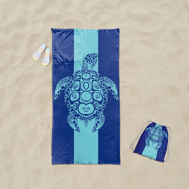 Beach towel with exclusive sea turtle motif Stornfield
