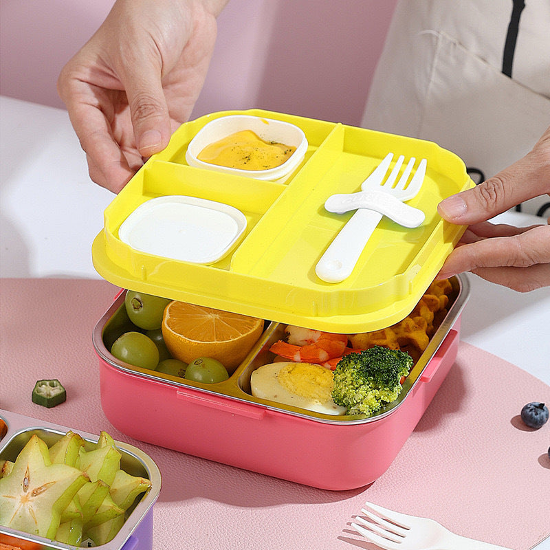 Versatile Multi-Compartment Bento Lunch Box