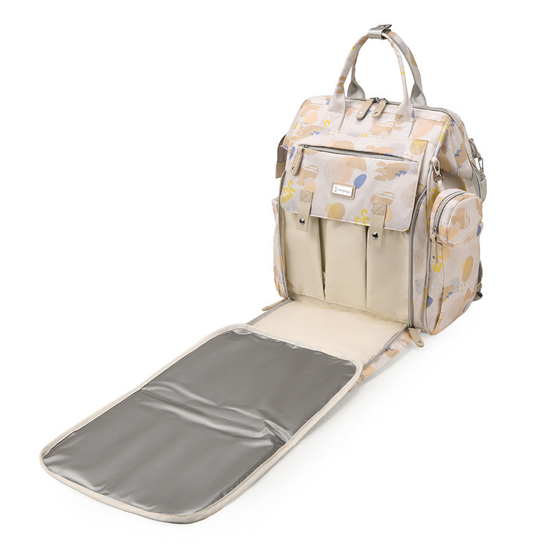 Versatile Multi-Functional Diaper and Travel Backpack Stornfield