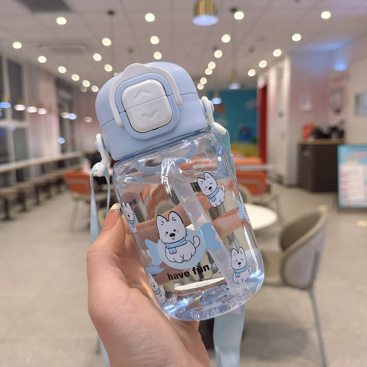 Women's creative drinking bottle with ergonomic lid Stornfield