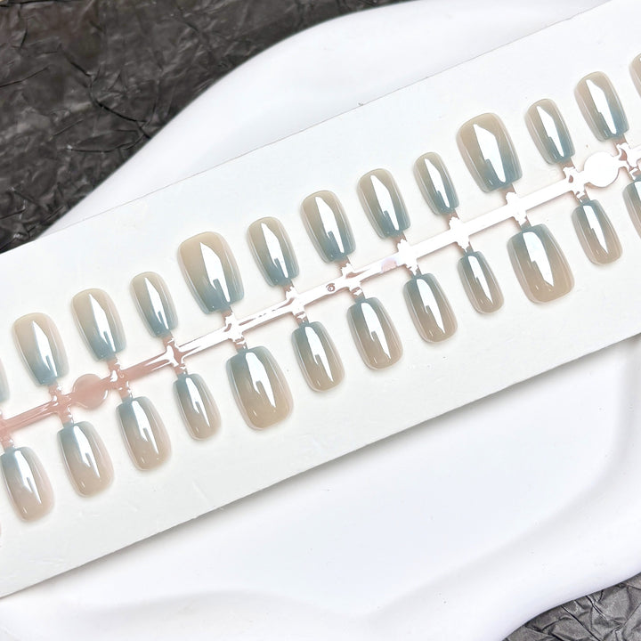 Elegant Ombre Press-On Nail Set