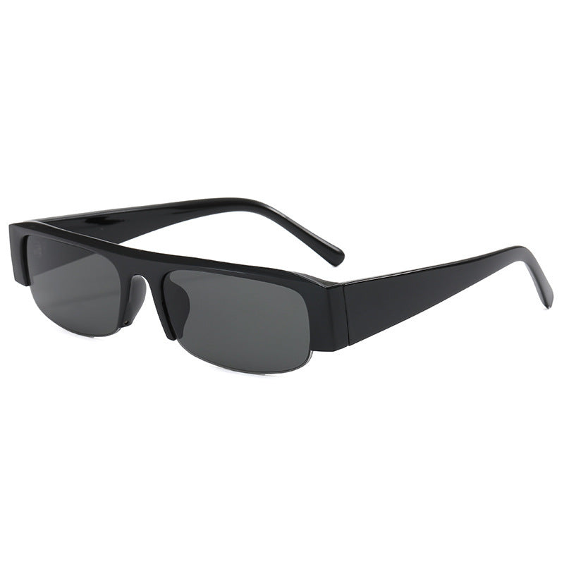 Contemporary Retro-Inspired Flat Lens Sunglasses Stornfield