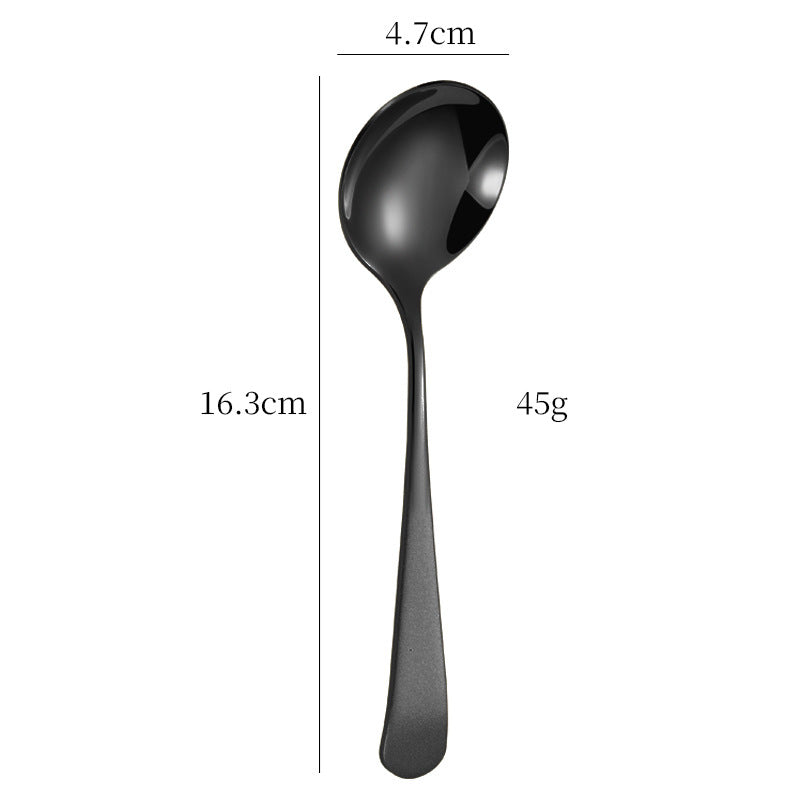Elegant Dessert Spoon with High-Quality and Non-Slip Grip Design Stornfield