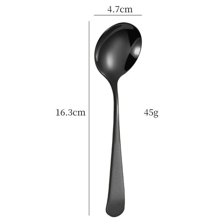 Elegant Dessert Spoon with High-Quality and Non-Slip Grip Design Stornfield
