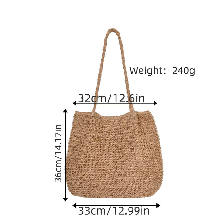 Beach bag in modern macrame style Stornfield